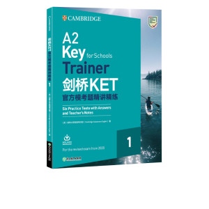 【新华书店文轩旗舰店】2020新版改革版剑桥KET官方模考题精讲精练1 KET教材剑桥通用英语五级考试官方历年真题资料 模拟测试题