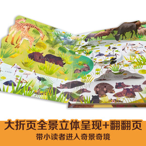 揭秘沙漠(精)/揭秘自然翻翻书 呦呦童 正版书籍 新华书店旗舰店文轩官网 安徽科学技术出版社