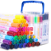 (Xinhua Wenxuan) Deli 70699_36 Color Bark Team Great Gong Seal Watercolor Pen (Blue) (36 Color Tube) Genuine Books Xinhua Bookstore Flagship Store Wenxuan Official Website Others