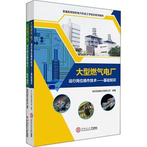 大型燃气电厂运行岗位操作技术(2册) 深圳钰湖电力有限公司 正版书籍 新华书店旗舰店文轩官网 华南理工大学出版社