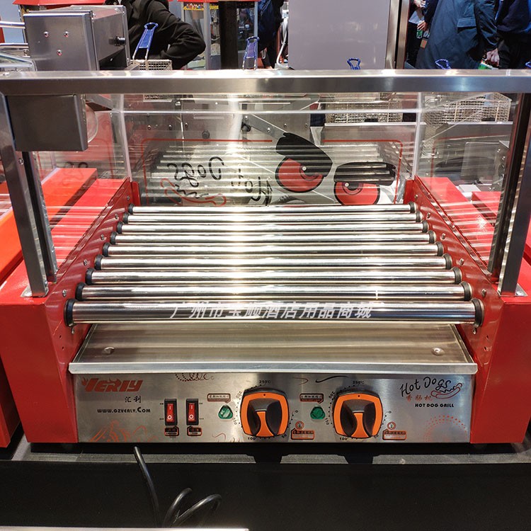 Wire Lee Nine Sticks WY-009 Taiwan Nine Tubes Roast Sausage Machine Commercial Hot Dog Machine Grilled Ham Sausage Grilled Sausage Hot Dog Machine-Taobao