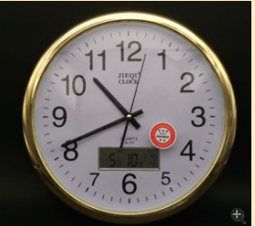 Jackie fashion clock three-dimensional creative wall clock living room wall watch quartz clock hotel lobby wall clock