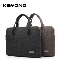 Business briefcase Huashuo 13 3 inches 14 inch 15 6 Handmade laptop bag Waterproof Shockproof