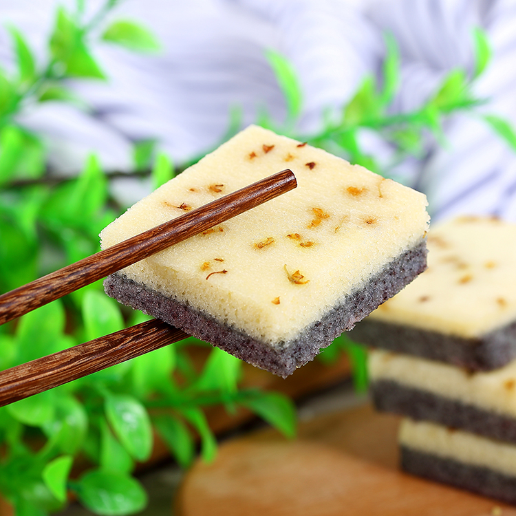 2 * 280g box breakfast traditional hand now made of pastry glutinous millet pastry black rice cake snack food pastry