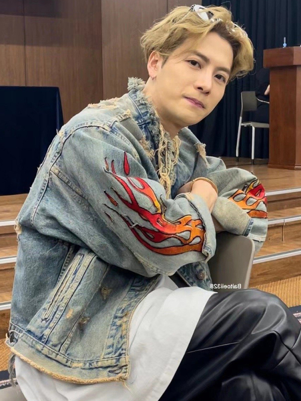 American Retro Embroidered Denim Jacket, Same Style as Jackson Wang, Trendy Brand Couple's Denim Clothing, Spring and Autumn Fashion Jacket