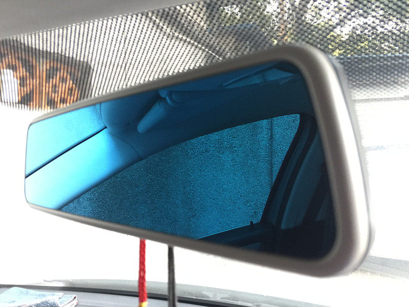 Import Volkswagen Summer applicable rearview mirror adhesive film Anti-glare Anti-glare film Anti-explosion adhesive film Special professional film-Taobao