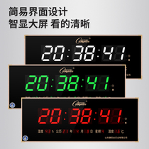 Combus 2021 new electronic perpetual calendar satellite clock clock Wall digital calendar clock automatic timing