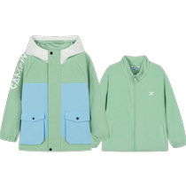 (Same style in shopping malls) Xtep Childrens Clothing Boys Suit Spring and Autumn Childrens Two-piece Casual Childrens Versatile Outerwear