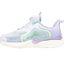 (Same model in the mall) Xtep childrens and girls shoes summer breathable twist-button running shoes for large children sports shoes