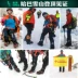Giày tuyết ngoài trời cao cho nam mùa đông cộng với nhung không thấm nước ấm áp chống trượt tuyết phía đông bắc thị trấn du lịch giày thể thao giày trượt tuyết - Khởi động ngoài trời