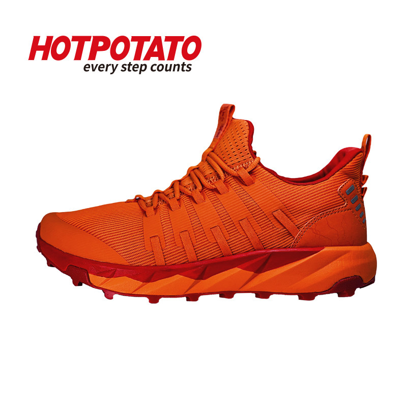 HOTPOTATO Outdoor Agent Jingzhe Spring and Summer New Trail Running Shoes Breathable Non-slip Men's and Women's Outdoor Sports Shoes