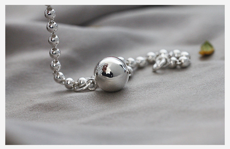 Bracelet de cheville Femme      en Argenterie - Ref 3103604 Image 9