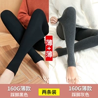 160 грамм тонкие [черные шаги+серые шаги] Два наряда