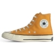 Converse Converse 1970s Samsung tiêu chuẩn nam màu vàng đen và giày vải cao cấp giày ván 162050C / 54C - Plimsolls