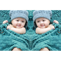 90x60 doll pictures baby pictures wall stickers Baby posters Fetal education hanging paintings Doll stickers Wedding room twins