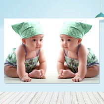 Big Eyes New Birth Woman Baby Bb Picture-report Nice Kid Pictures Poster Baby Doll Wall Stico for Pregnancy Fetal