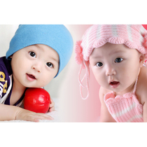Cute male bb baby poster photo picture painting baby pictorial pregnant women prenatal education wall stickers Early education HD 90x60