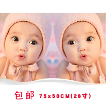 Baby poster wall sticker HD baby painting decorative doll pictures Fetal education Dragon and Phoenix baby photos Baby pictorial