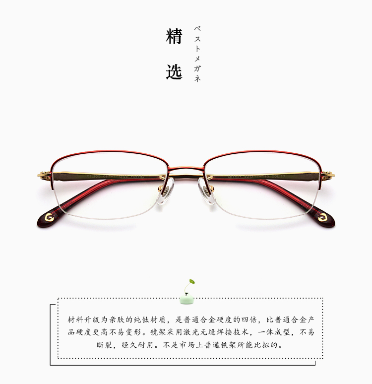 Montures de lunettes en Titane pur - Ref 3139069 Image 6