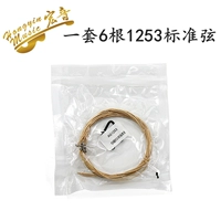 Акустическая гитара 012-053 Стандартные строки (один набор из 6 строк)