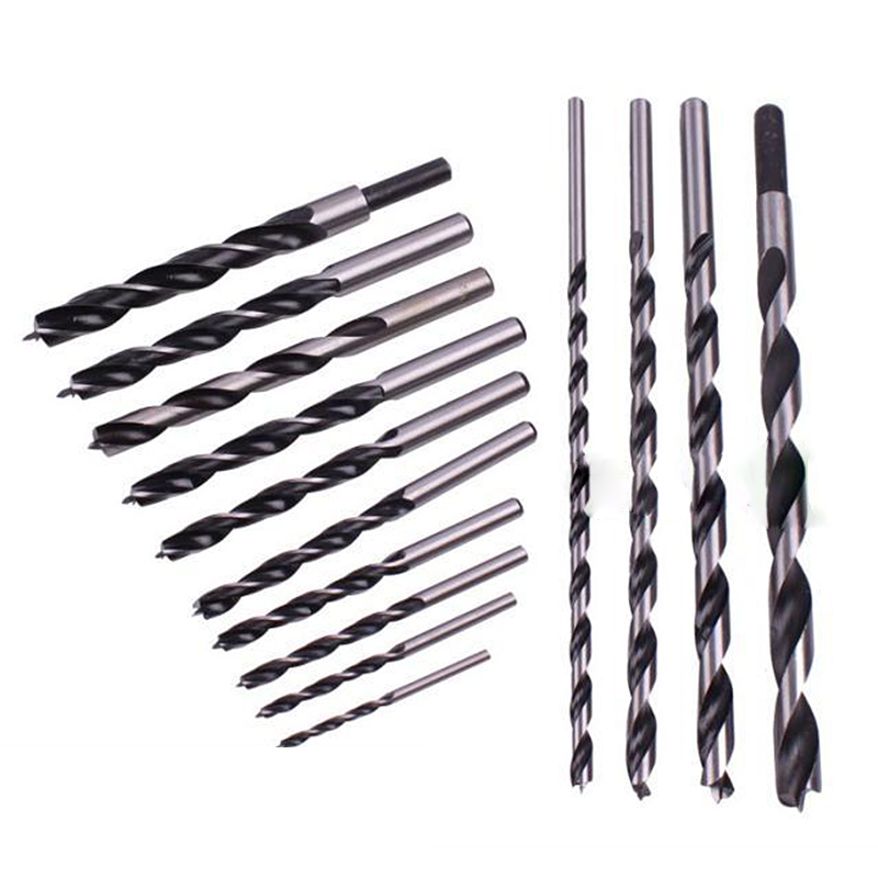 DIY Woodworking Tools Guitar DIY full set punching drill bit limiters steel woodworking drills tritip drill