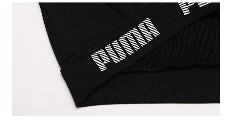 PUMA Hummer nam 2019 mùa xuân mới trùm đầu áo len giản dị cổ điển LOGO thể thao 844793 - Thể thao lông cừu / jumper áo nam tay dài