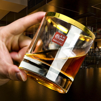 Italian Gauss imported real gold traditional whisky wine glass wine glass wine glass