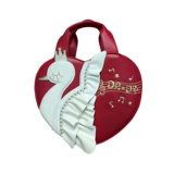 Оригинальный лебедь, сумка через плечо, красная элегантная сумка на одно плечо, стиль Лолита