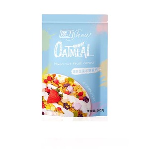 魔力秀show混合坚果水果麦片200g