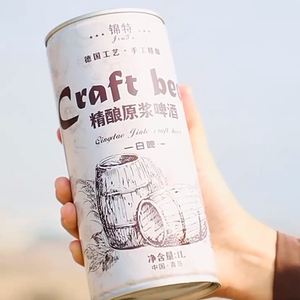 青岛全麦原浆精酿啤酒2L一桶