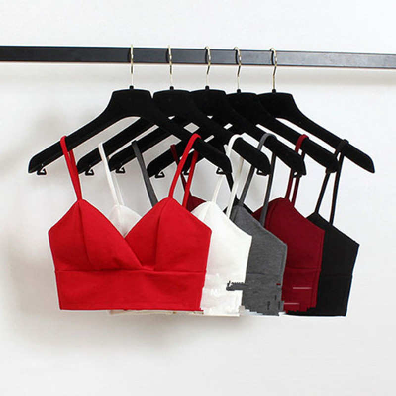 European and American Aa Style Padded Bandeau Camisole, Sexy Tight-Fitting Corset, Short Crop Top