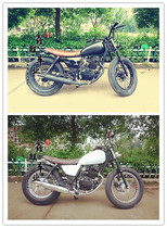 Xinqi car locomotive retro factory Online Shop Direct GN Prince retro modified motorcycle 150CC can be customized