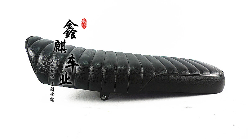 Retro retrofit locomotive YAMAHA Tianjun converted seat cushion CAFE retro cushion fur caterpillar