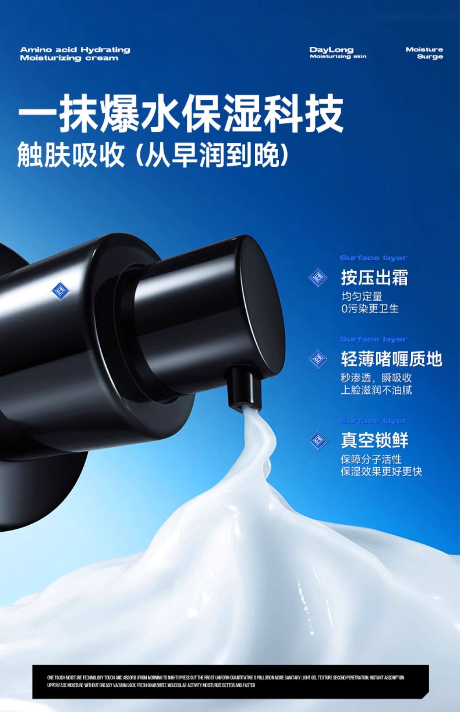 【中国直邮】  左颜右色 男士面霜 补水保湿春夏季控油擦脸滋润肤乳液护肤 50g