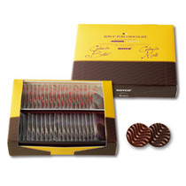 En route Japan imported Hokkaido ROYCE Wave Chocolate Colombia milk and cocoa mix 40 pieces