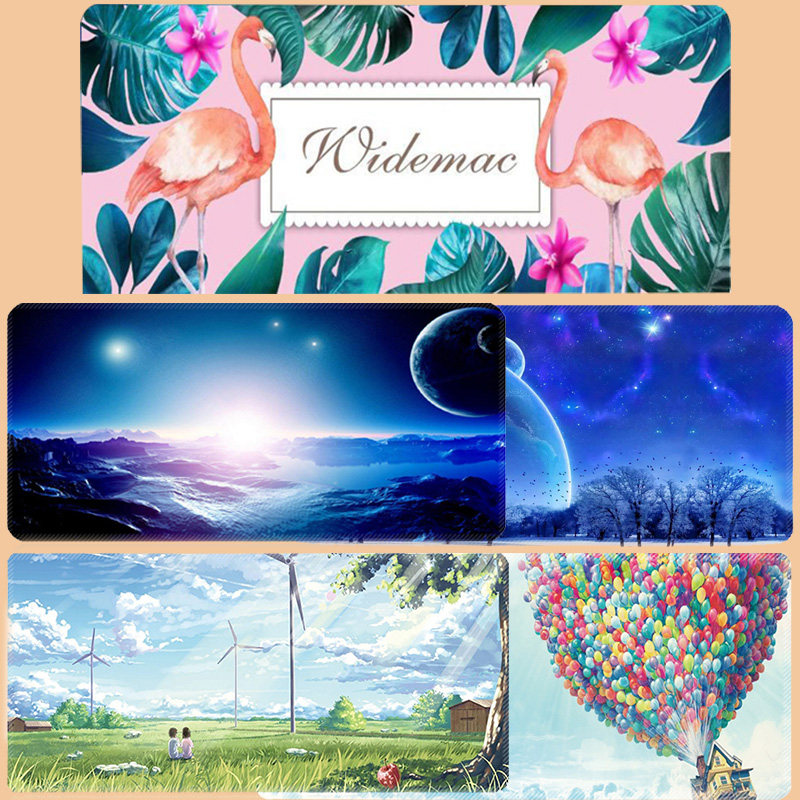 Mega Lock Side Slip Rat Mat Woman Electric Race Games Table Mat Student Writing Desktop Computer Keyboard Book Thick Office Shortcut Mouse Pad