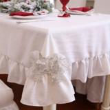 Четыре сезона универсальный европейский стиль набор льняной столовой ткани для оборка кофейного стола на столовой столовой настольный стул Стул Стул настройка настройка