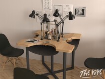 Gold Table 4 people play gold table gold table gold stage 4 people play gold kung fu Taiwan gold workers