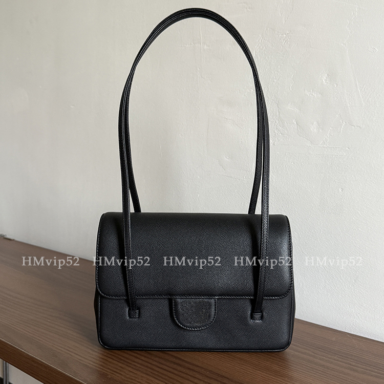 Spring and Summer New 26P Preppy Coco Cowhide Shoulder Strap Underarm Bag Jennie Same Style Flap Shoulder Bag for Women