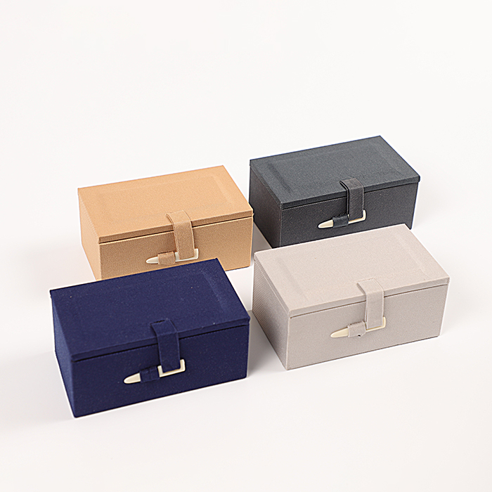 Linen high-end gift box single chapter brocade box seal stone seal box seal box brocade box seal engraving packaging empty box - Taobao