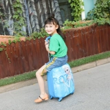 Детский чемодан для девочек, универсальный мультяшный ранец, 1618 дюймов