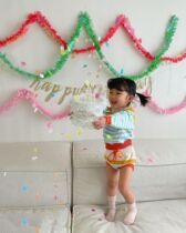 Christmas decoration pull flower color strip Decoration ribbon birthday kindergarten shop holiday decoration party scene arrangement