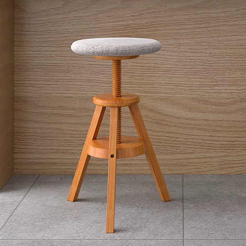 越茂 Простой батончик подъемный стул Высокий стул вращающийся стержень