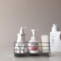 Lovelly Exit Japan-ROK Ins Cute Retro Polar Bear Press Bottle Hand Lotion Emulsion Split Bottle