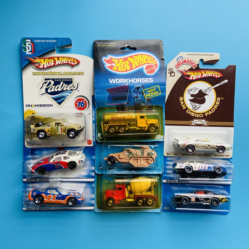 Hot Wheels 1/64 Alloy Model Special Edition Card Retro Vintage Card Collection 165