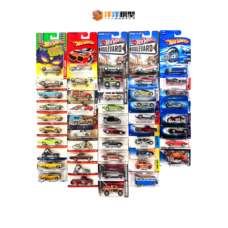 Hot Wheels 1/64 Alloy Model Garage Series Color Card Premium Card Classics 414