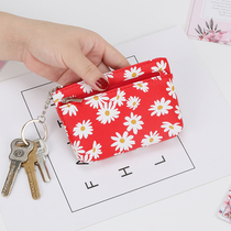 Zero Wallet Woman Brief Cute Student Little Fresher Card Bag Coin Bag Korea Ins Mini Multifunction Key Bag