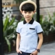 Quần áo bé trai Áo sơ mi POLO cho bé Áo thun ngắn tay 2019 bé trai mới trong chiếc áo thun bé trai mùa hè - Áo thun đồ bộ cho bé gái