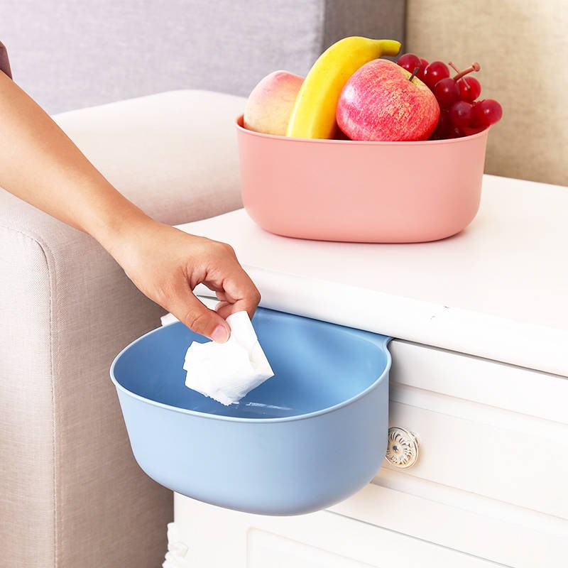 Trash Can Kitchen Overall Closet Cupboard Doors HANGING DRAWER PLASTIC STORAGE CONTAINING BOX DESK BED HEAD CABINET LIVING-ROOM GARBAGE CAN