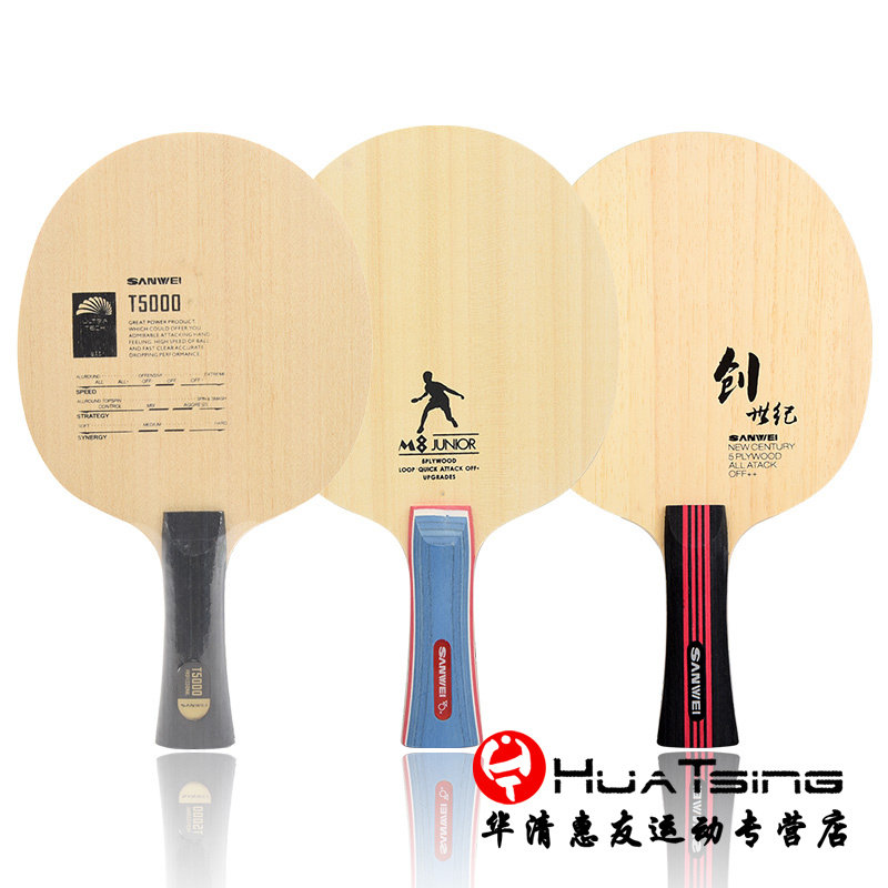 Трехмерная карбоновая ракетка для настольного тенниса T5000 bottom cricket racket Genesis M8 для тренировок начинающих детей из специального чистого дерева Изображение 1